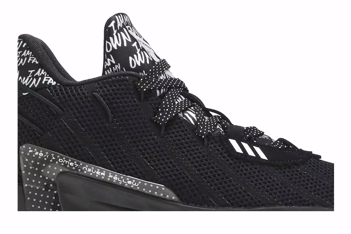 Adidas Dame 7 I Am My Own Fan - Core Black, view 3