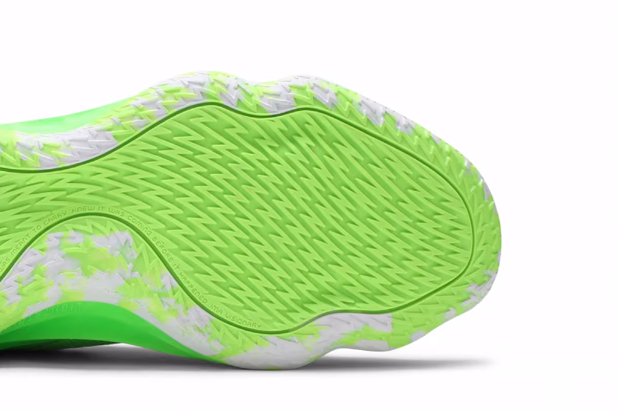 Adidas Dame 7 GCA I Am My Own Fan - Solar Green, view 6
