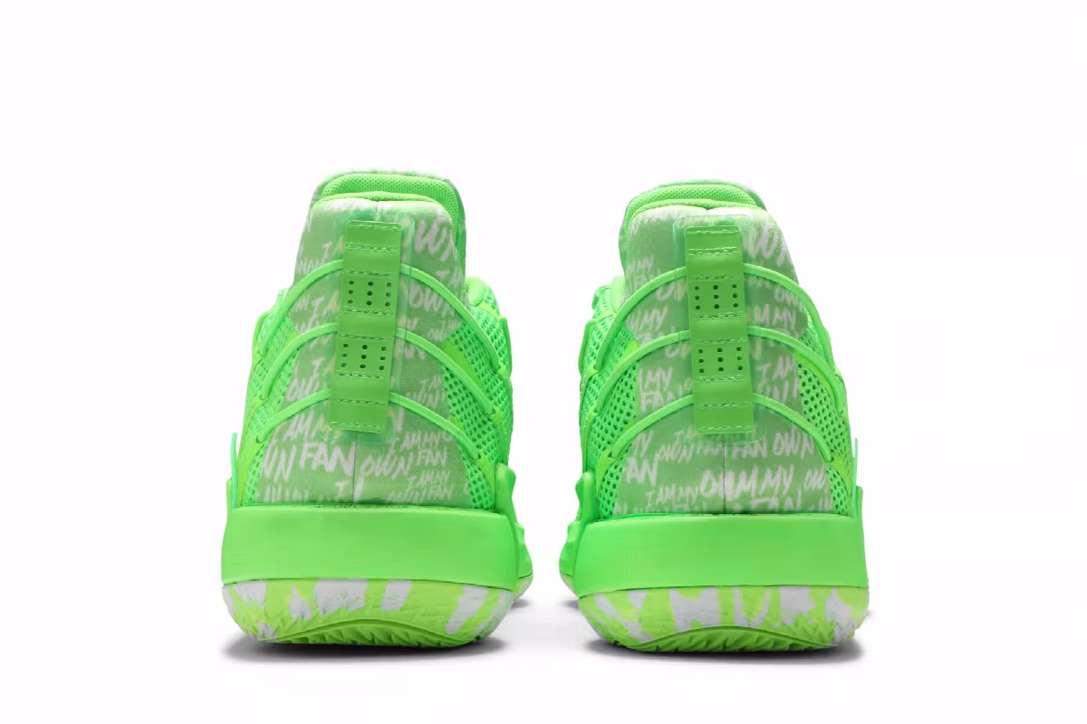Adidas Dame 7 GCA I Am My Own Fan - Solar Green, view 7