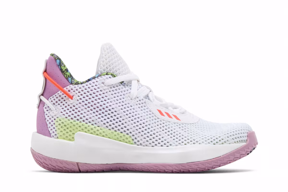 Toy Story x adidas Dame 7 Little Kid Buzz, view 2