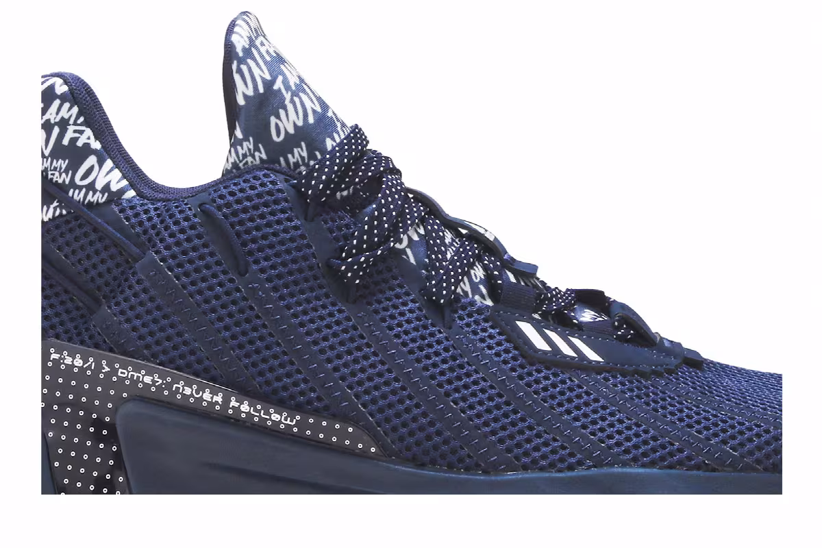 adidas Dame 7 I Am My Own Fan - Collegiate Navy, view 3