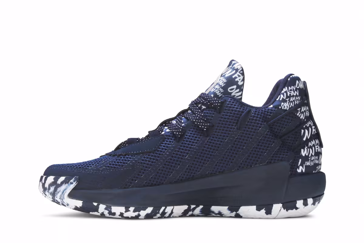 adidas Dame 7 I Am My Own Fan - Collegiate Navy, view 4