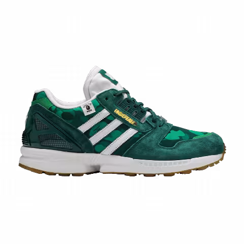BAPE x Undefeated x adidas ZX 8000 'A-ZX Series - Green Camo'