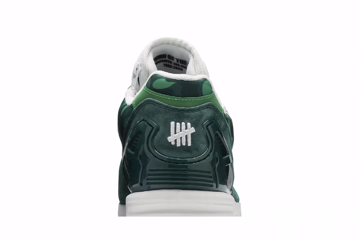 BAPE x Undefeated x adidas ZX 8000 A-ZX Series - Green Camo, view 8