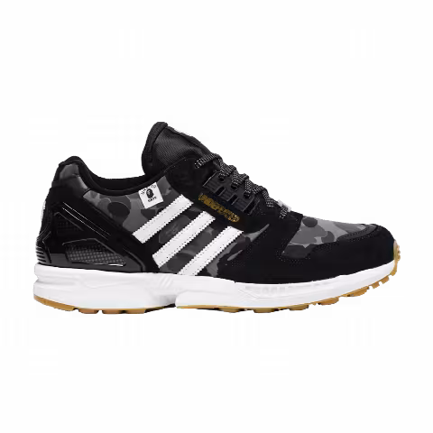 BAPE x Undefeated x adidas ZX 8000 'A-ZX Series - Black Camo'
