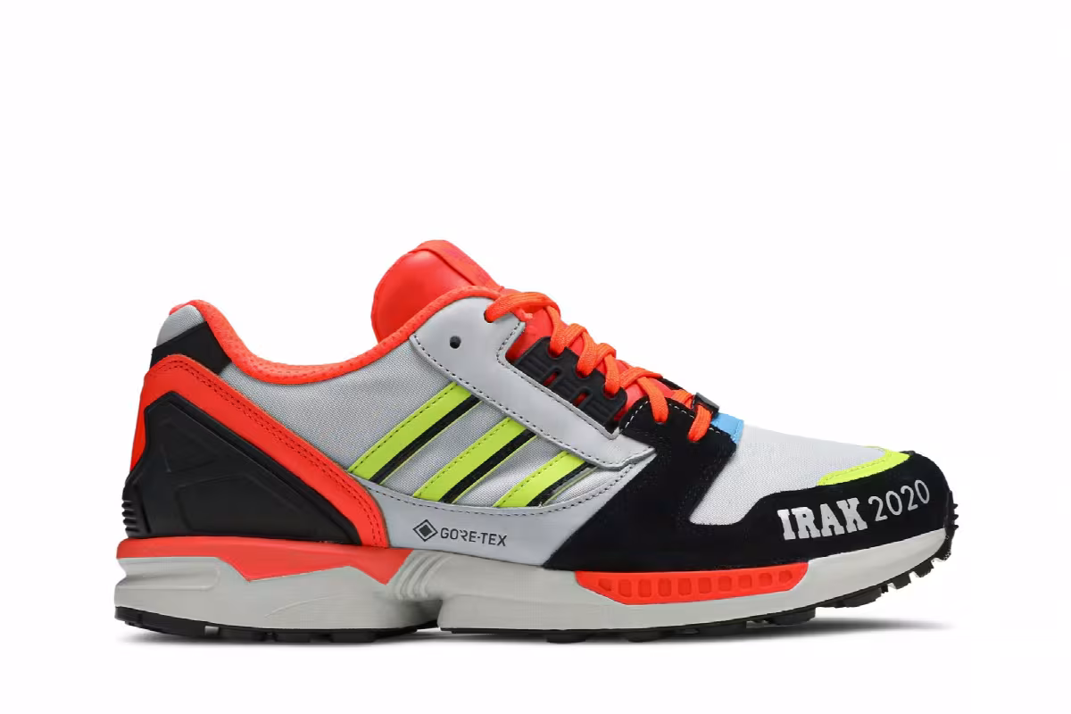 IRAK x adidas ZX 8000 GTX A-ZX Series - Orange, view 2