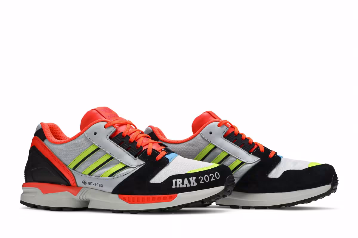 IRAK x adidas ZX 8000 GTX A-ZX Series - Orange, view 9