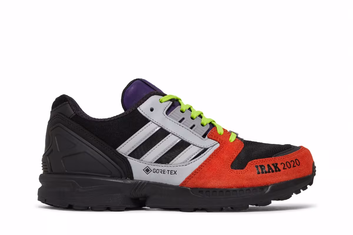IRAK x adidas ZX 8000 GTX A-ZX Series - Black, view 2