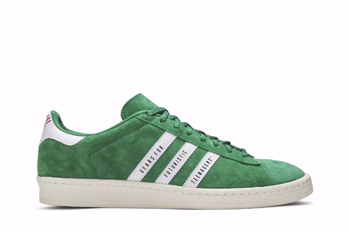 Human Made x adidas Campus Green, view 2