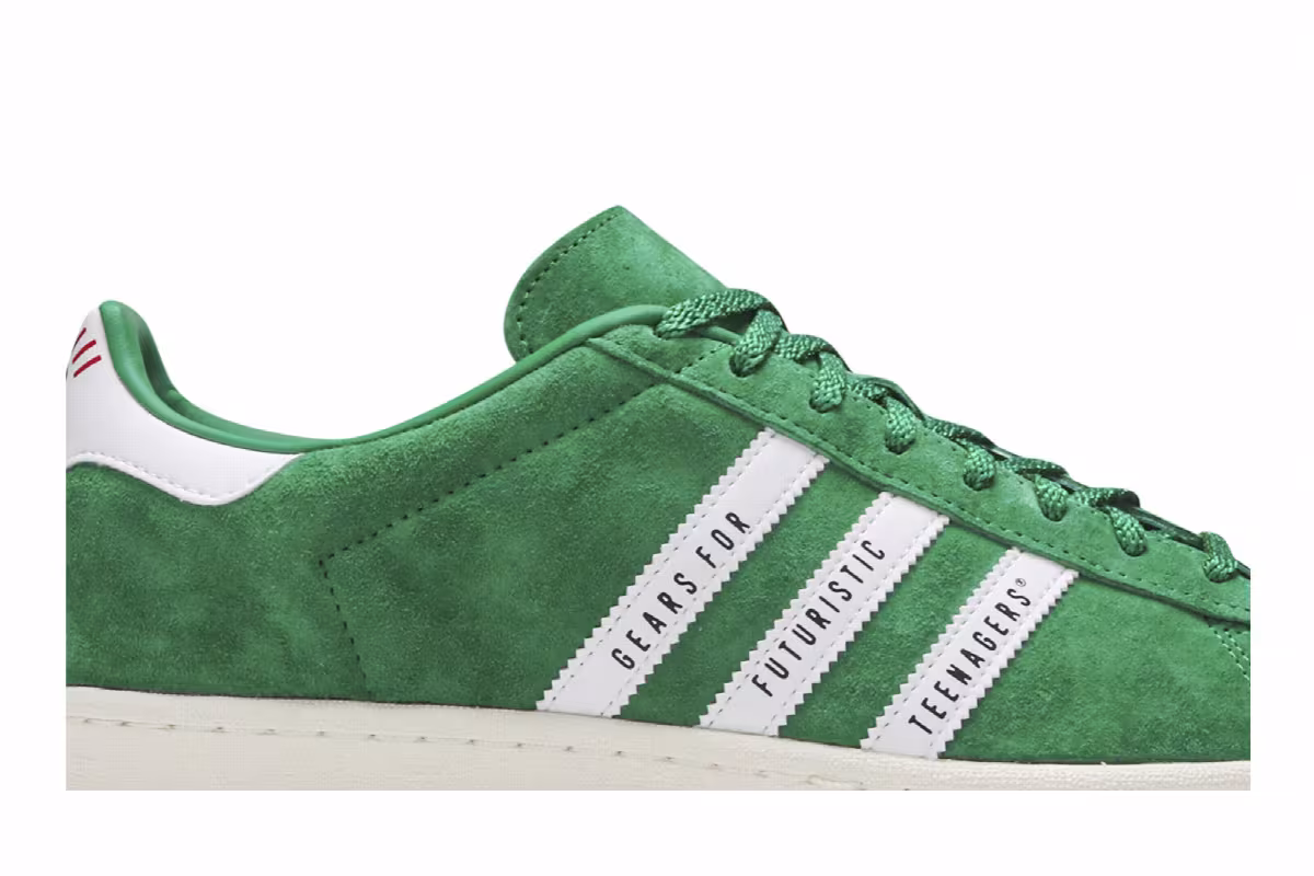 Human Made x adidas Campus Green, view 3