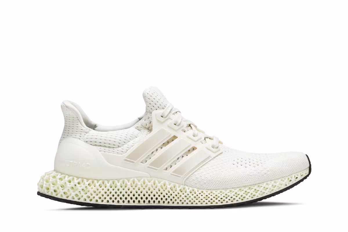 adidas Ultra 4D Chalk White, view 2
