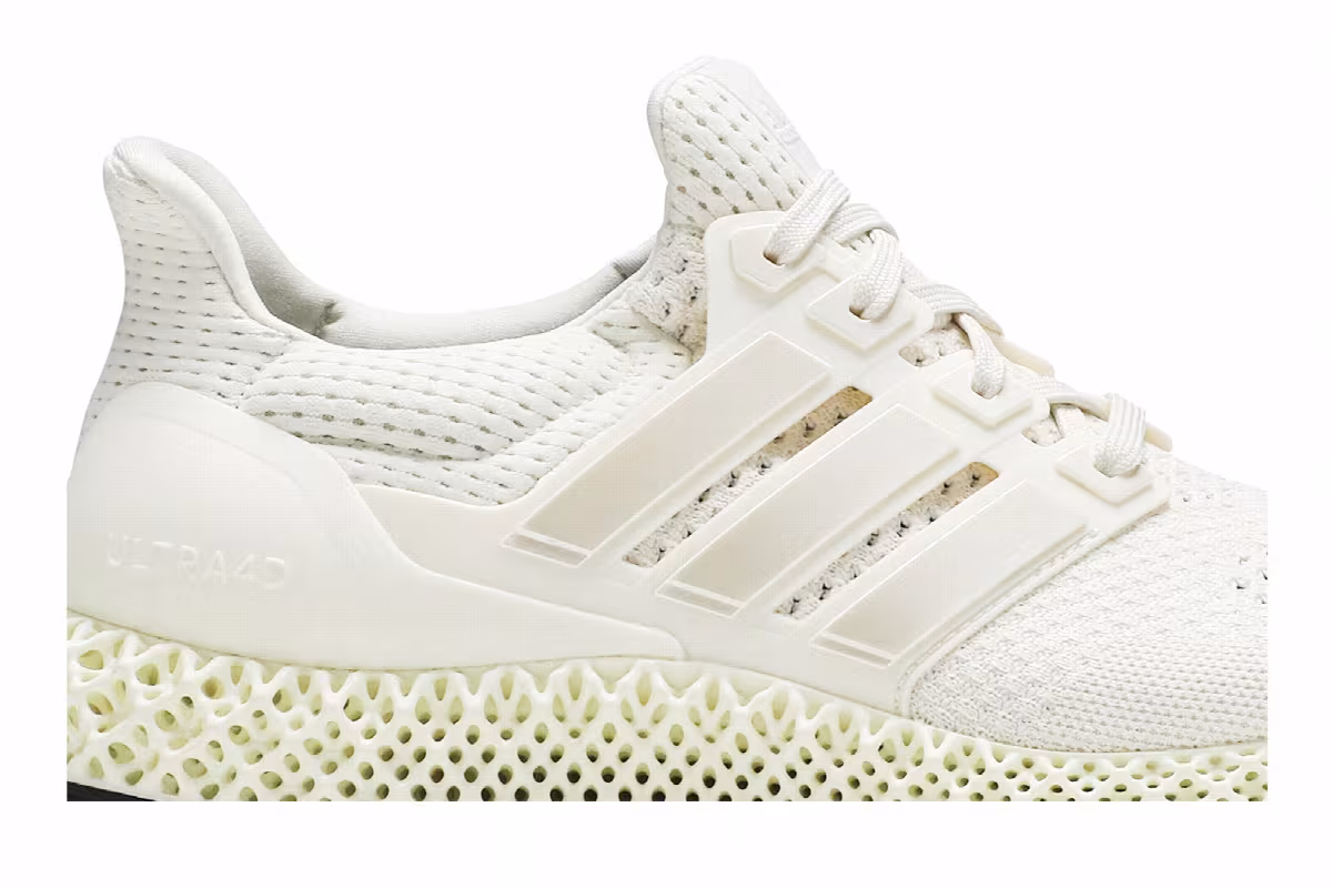 adidas Ultra 4D Chalk White, view 3