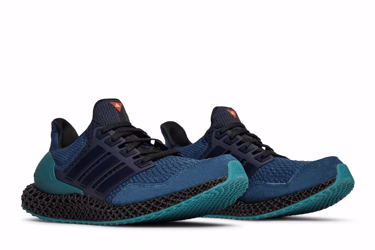 Packer Shoes x adidas Consortium Ultra 4D Deep Blue, view 9