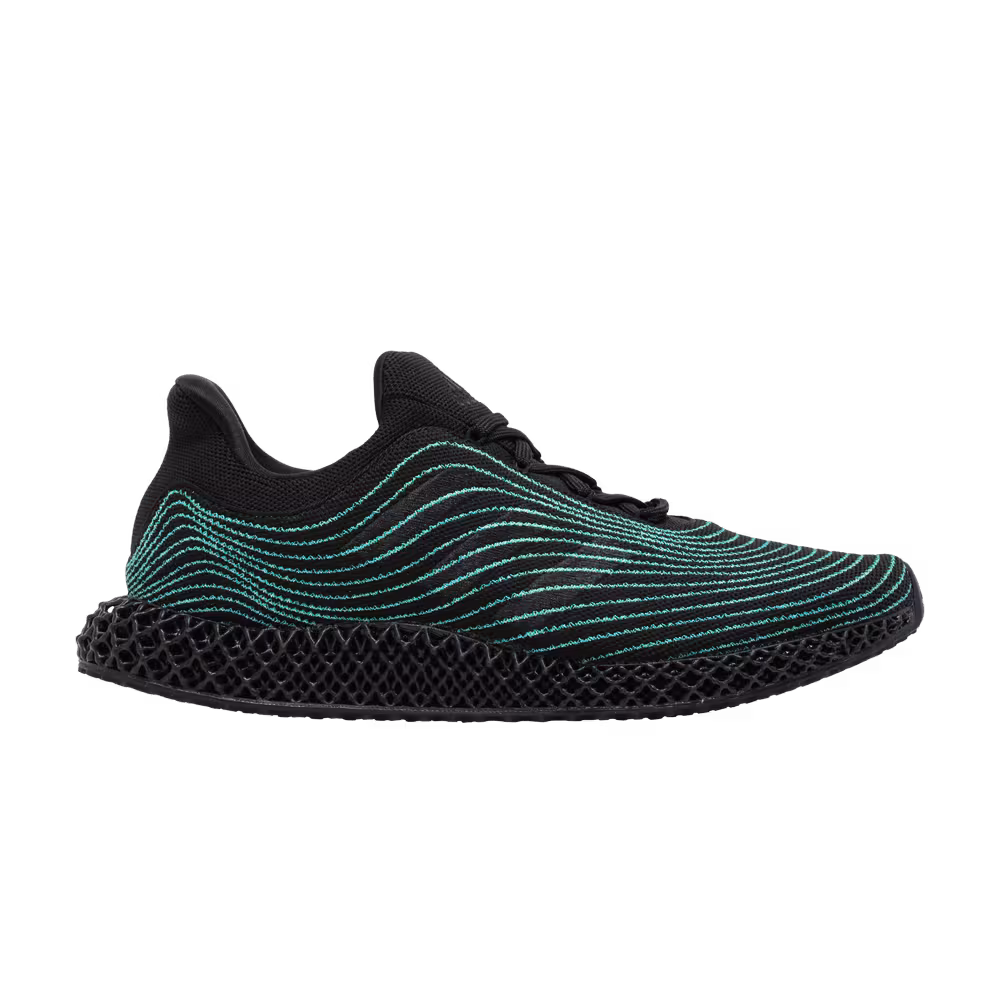 Parley x adidas Ultra 4D Uncaged Black Blue Spirit