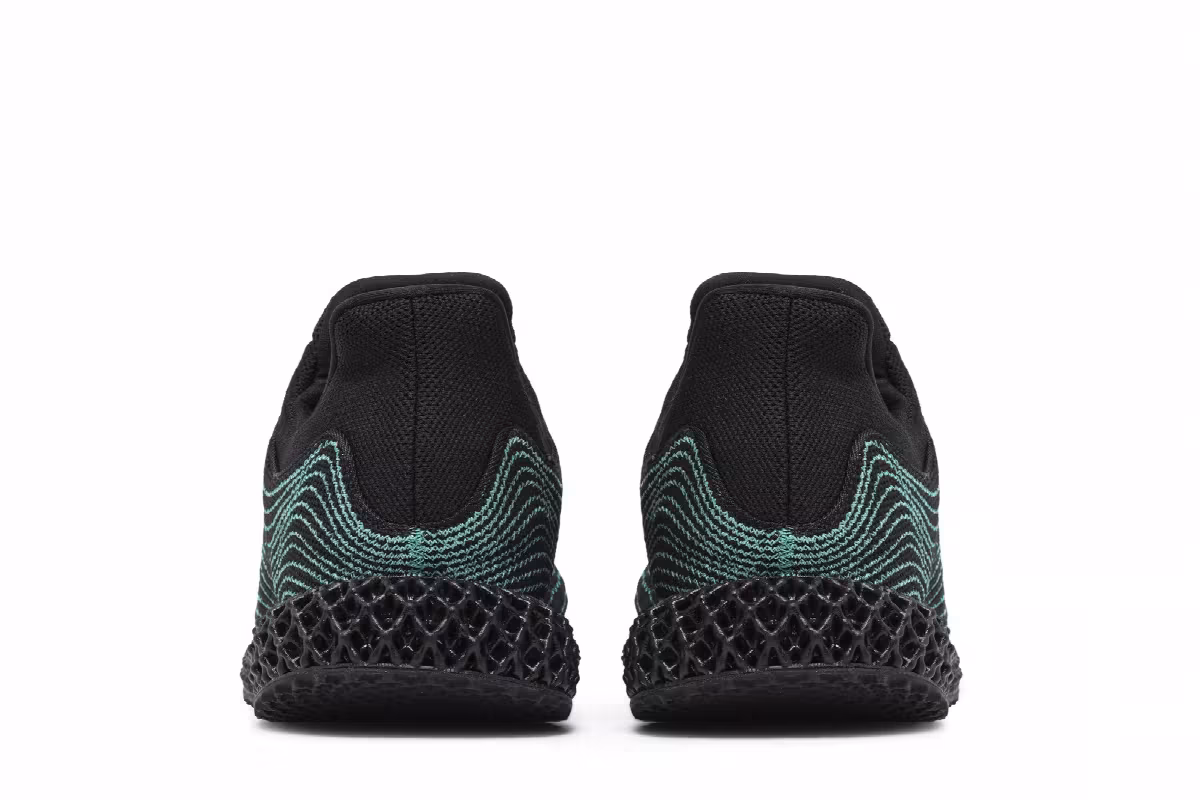 Parley x adidas Ultra 4D Uncaged Black Blue Spirit, view 7