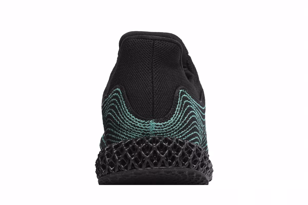 Parley x adidas Ultra 4D Uncaged Black Blue Spirit, view 8