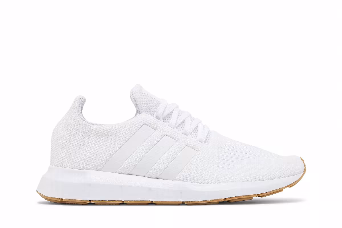 adidas Swift Run Cloud White Gum, view 2
