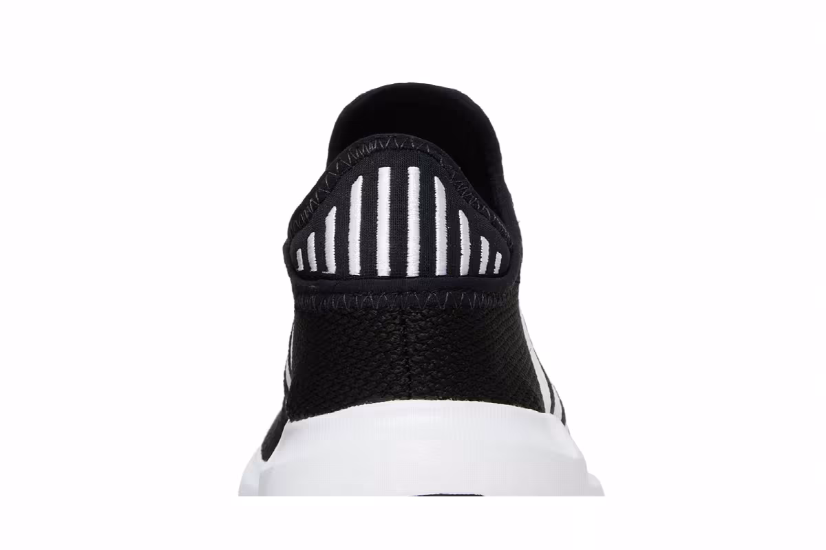 Adidas Swift Run X J Black White, view 8
