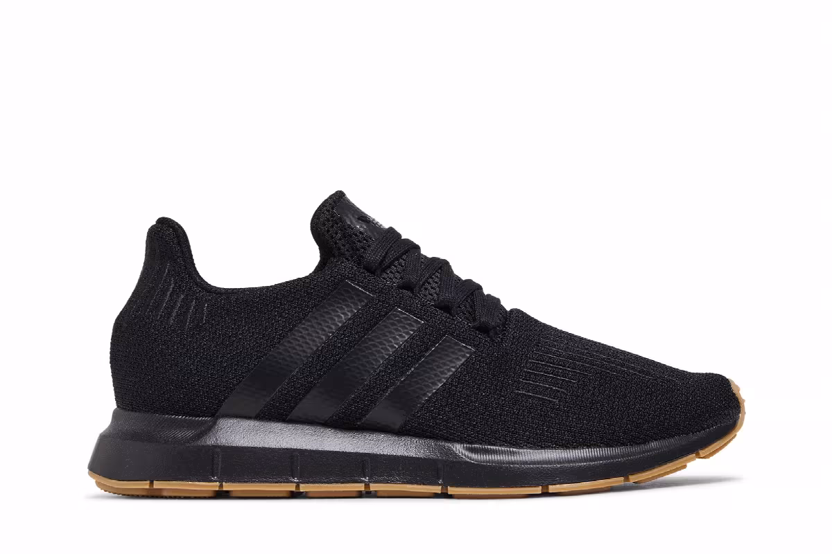 adidas Swift Run Black Gum, view 2