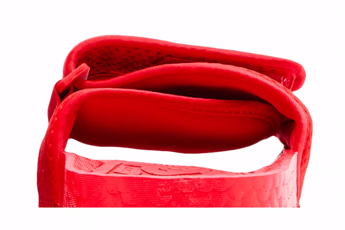 Pharrell x adidas Boost Slides Active Red, view 8