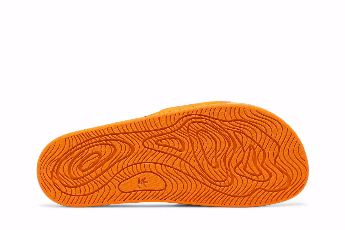 Pharrell x adidas Boost Slides Orange, view 5