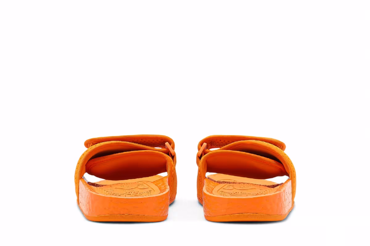 Pharrell x adidas Boost Slides Orange, view 7