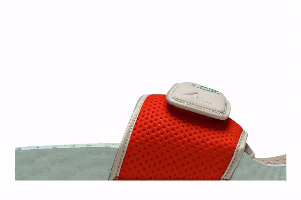 Pharrell x NIGO x adidas HU Chancletas Slides Friendship Pack, view 3