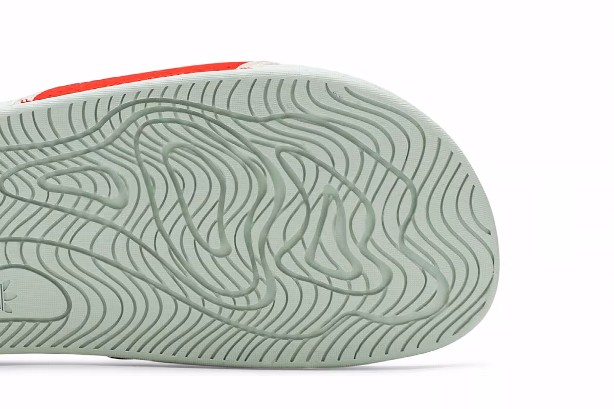 Pharrell x NIGO x adidas HU Chancletas Slides Friendship Pack, view 6