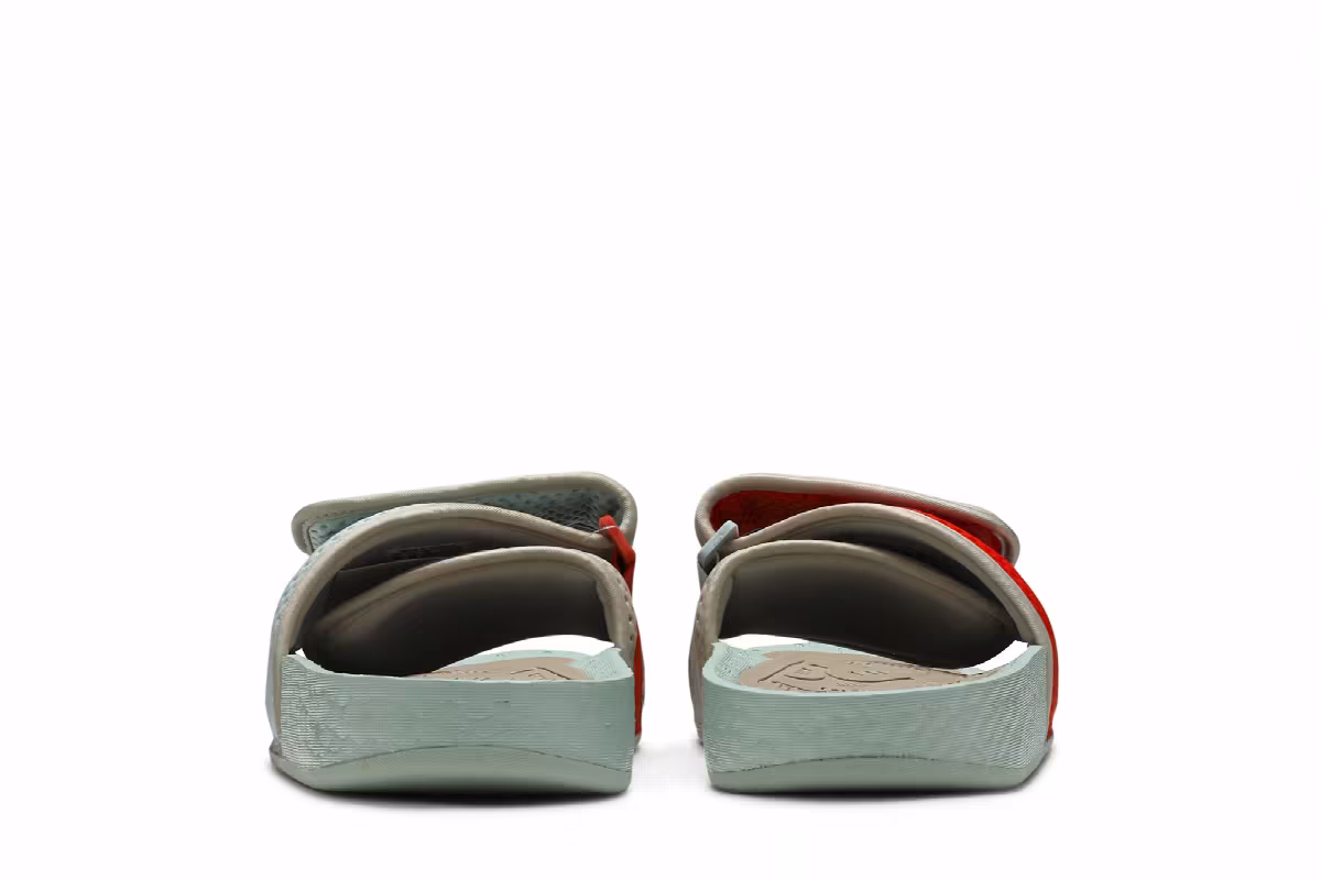 Pharrell x NIGO x adidas HU Chancletas Slides Friendship Pack, view 7