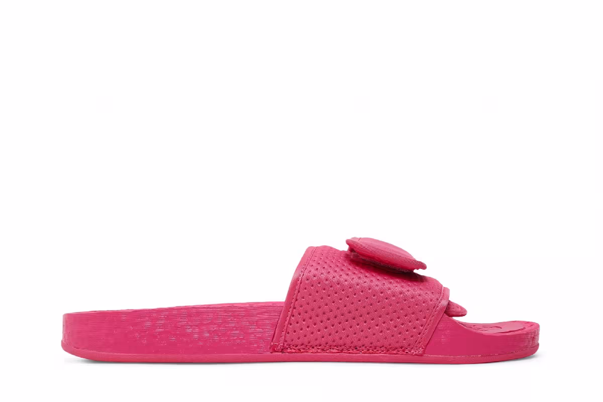 Pharrell x adidas Boost Slides Semi Solar Pink, view 2