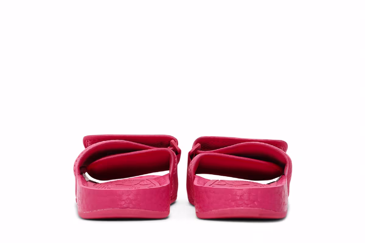 Pharrell x adidas Boost Slides Semi Solar Pink, view 7