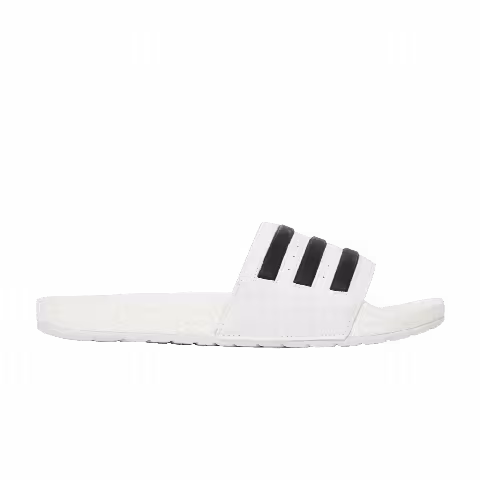 adidas Adilette Boost Slides 'White Black Stripes'