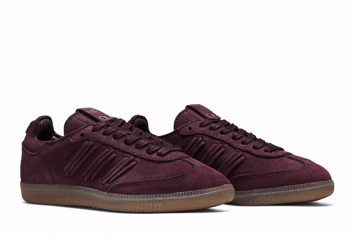 adidas Women's Samba Deep Hue Pack - Maroon, view 9