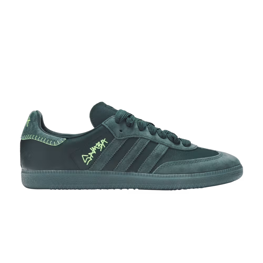 Jonah Hill x adidas Samba Green Night