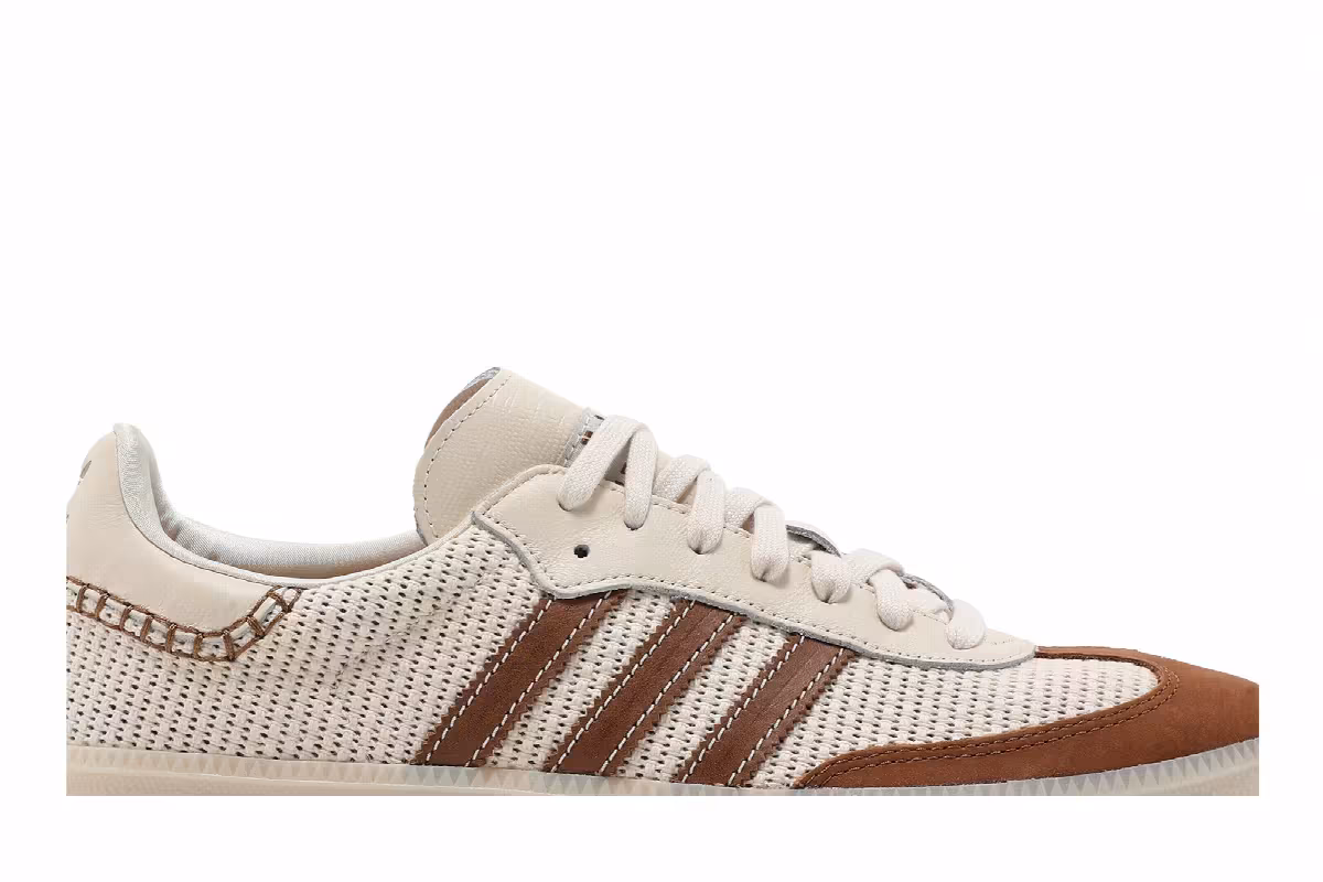 Wales Bonner x adidas Samba Cream Brown, view 3