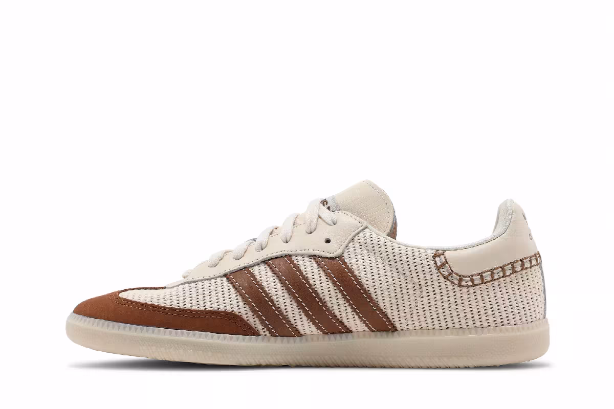 Wales Bonner x adidas Samba Cream Brown, view 4