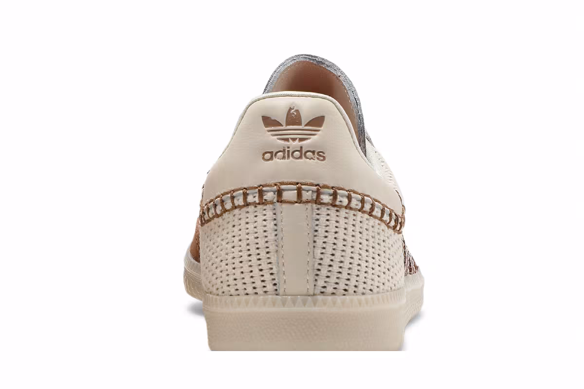 Wales Bonner x adidas Samba Cream Brown, view 8