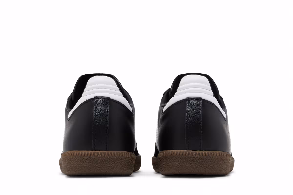 adidas Samba Leather Core Black, view 7