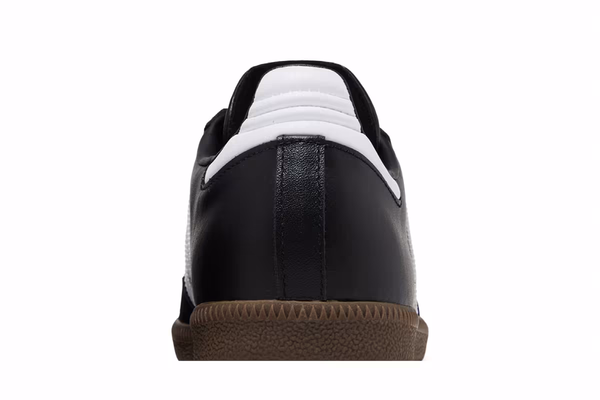 adidas Samba Leather Core Black, view 8