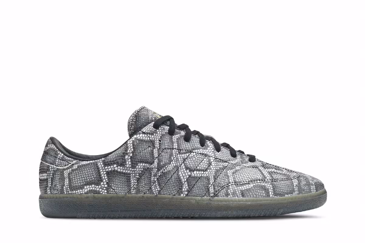Jason Dill x adidas Samba Deconstructed Snakeskin, view 2