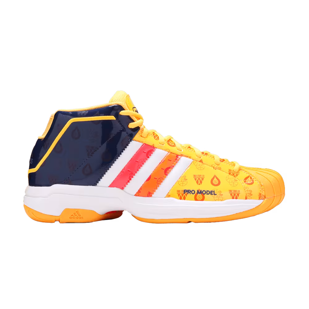 Adidas Pro Model 2G Signal Orange Indigo