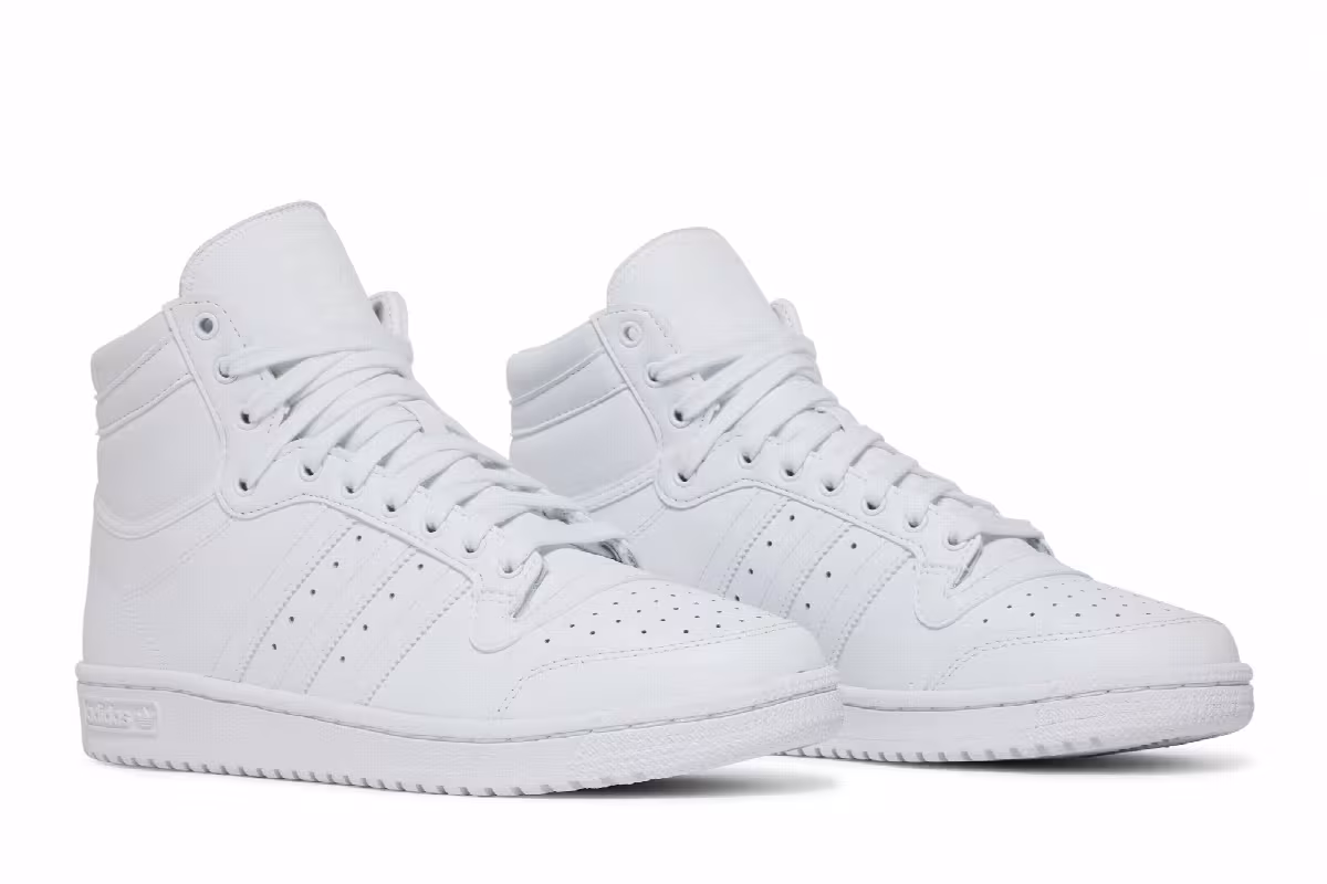 adidas Top Ten Triple White, view 9