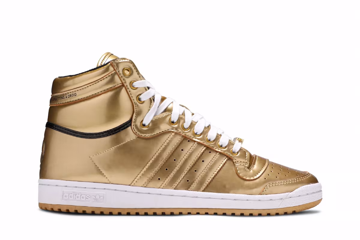 Star Wars x adidas Top Ten Hi C-3PO, view 2