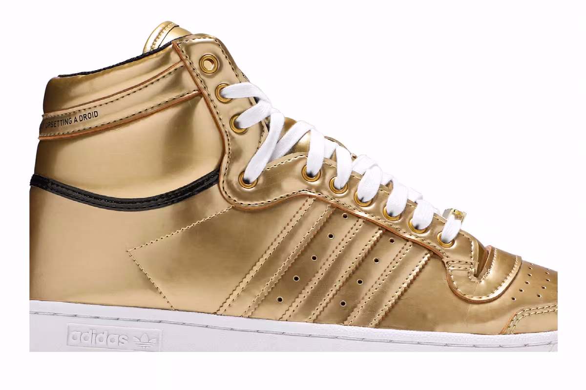 Star Wars x adidas Top Ten Hi C-3PO, view 3