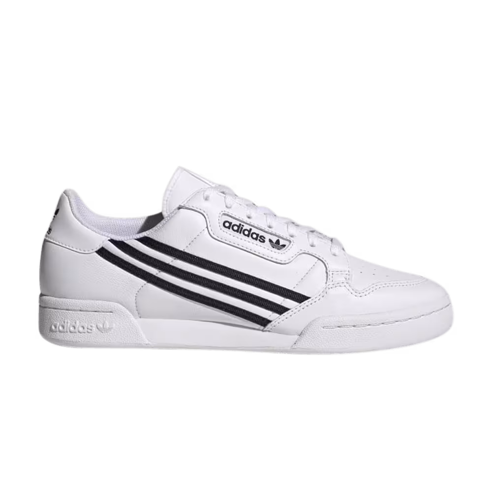 Adidas Continental 80 Three Stripes - Cloud White