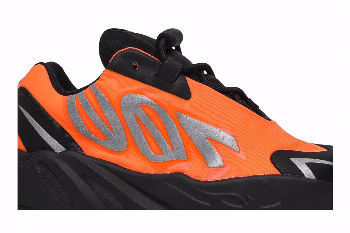 adidas Yeezy Boost 700 MNVN Infants Orange, view 3