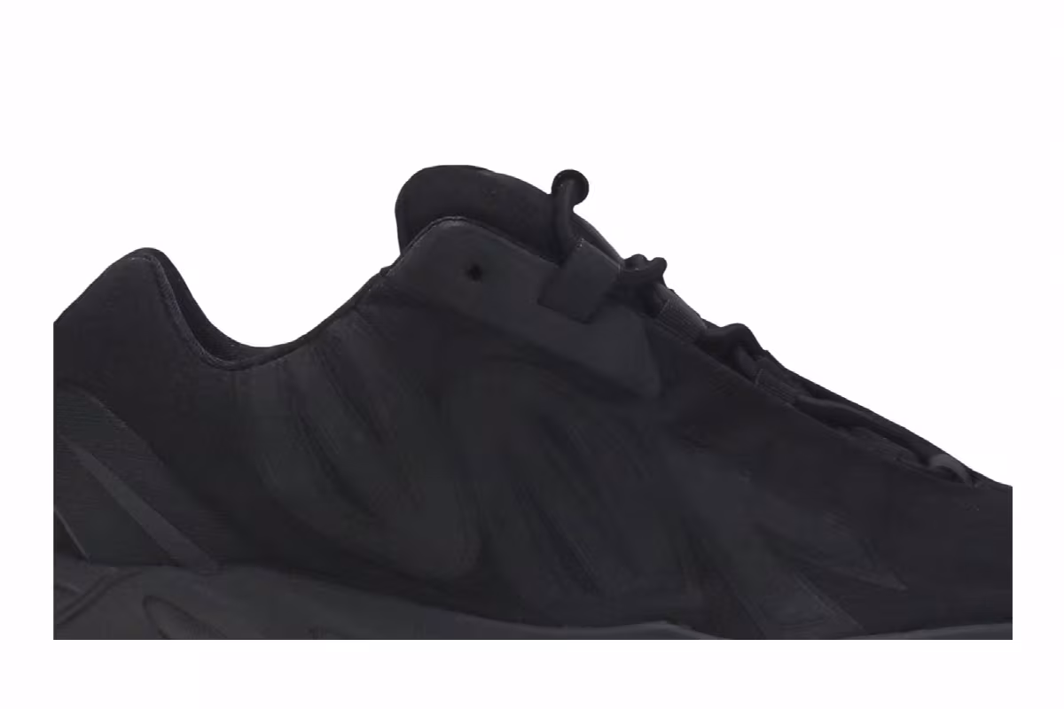adidas Yeezy Boost 700 MNVN Kids Triple Black, view 3