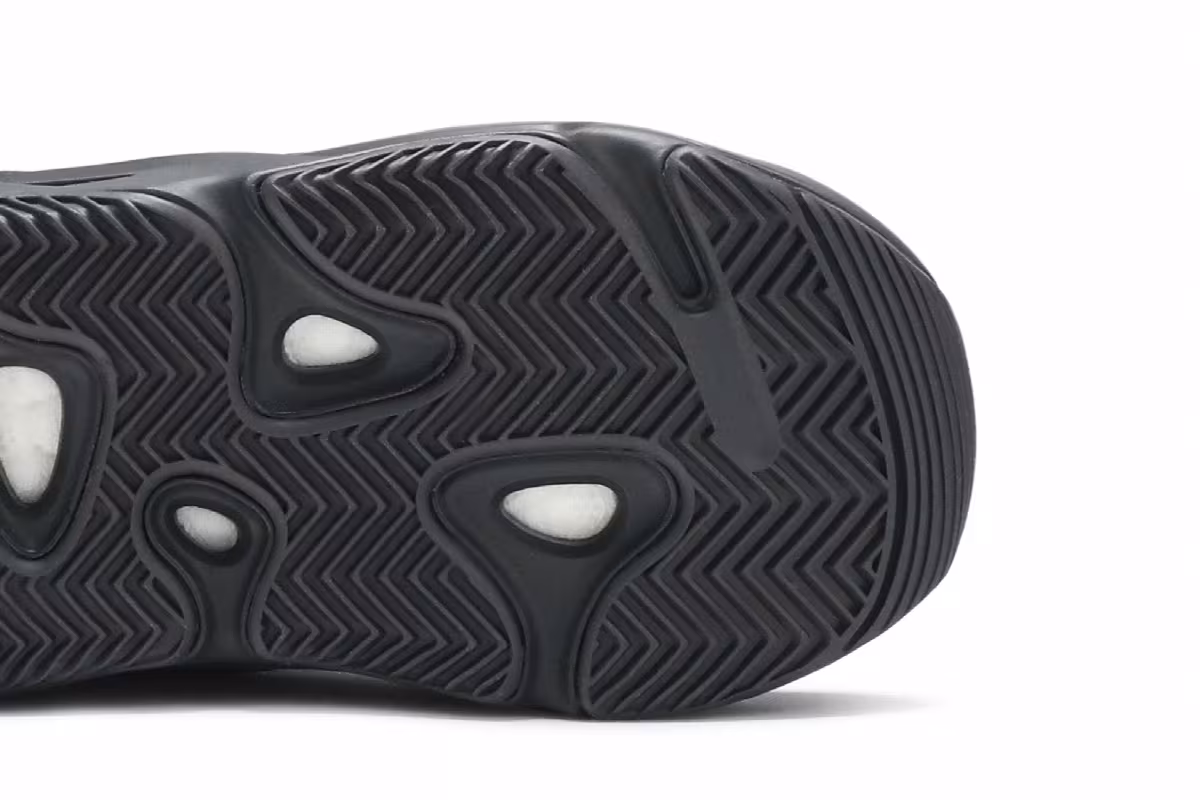 Adidas Yeezy Boost 700 MNVN Infants Triple Black, view 6