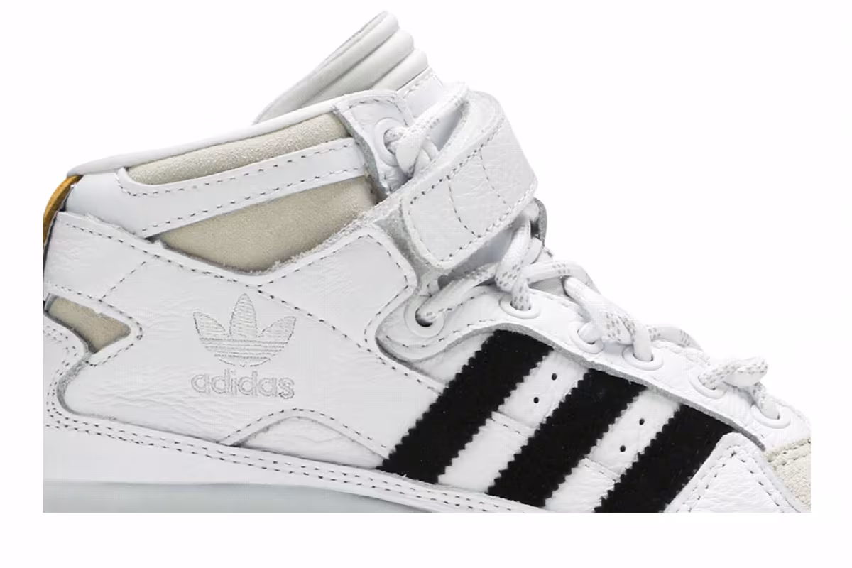 Ivy Park x adidas Forum Mid White Mesa, view 3