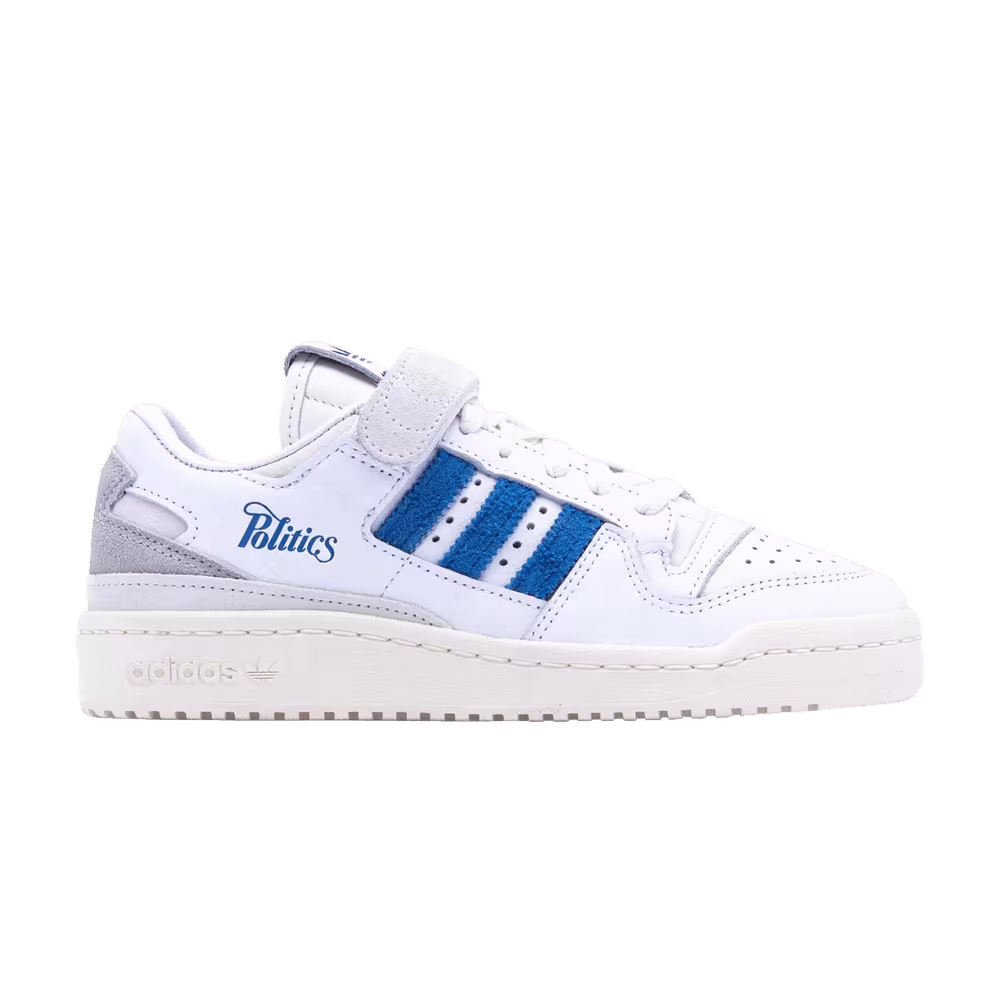 Sneaker Politics x adidas Forum 84 Low White Blue